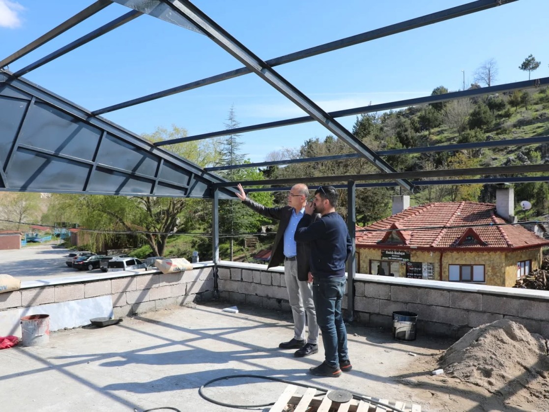 Saklı Bahçe Restoran projemiz hızla devam ediyor