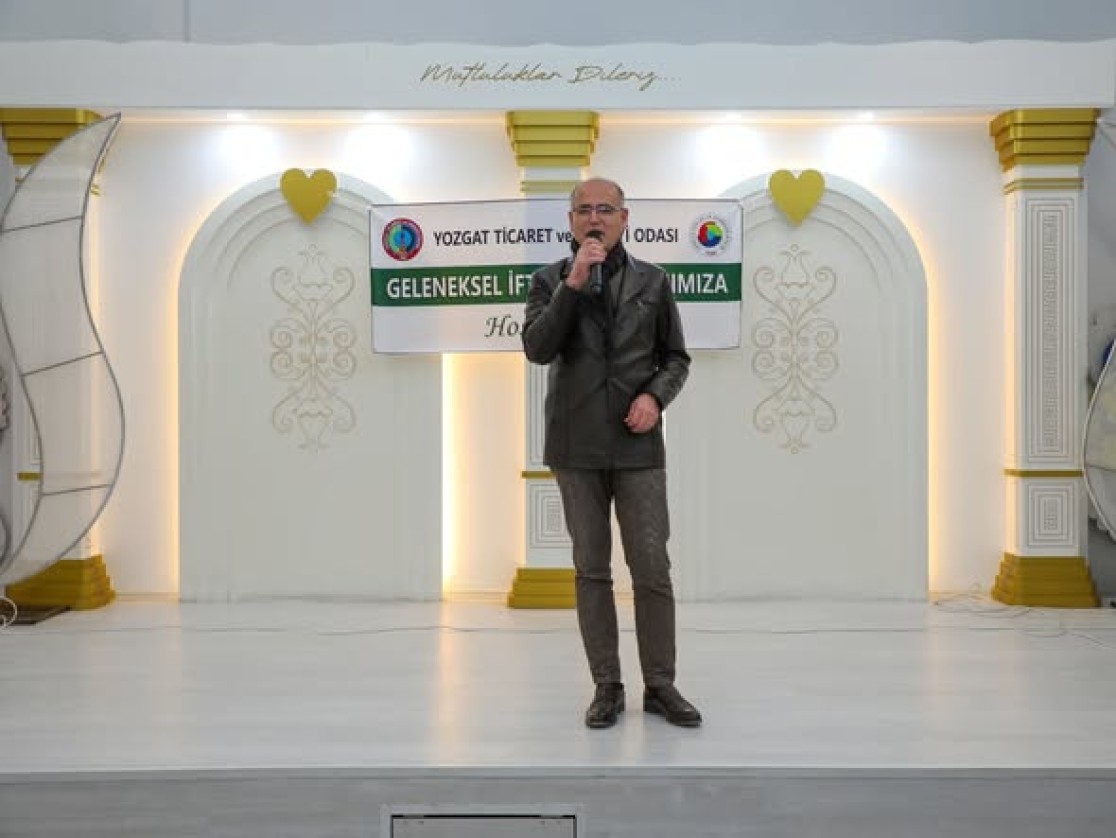 Yozgat Ticaret ve Sanayi Odası’nın düzenlediği iftar programında esnaf ve sanatkârlarımızla bir araya geldik.